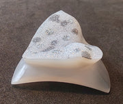 Pendant and Palm Stone "Manta Ray"