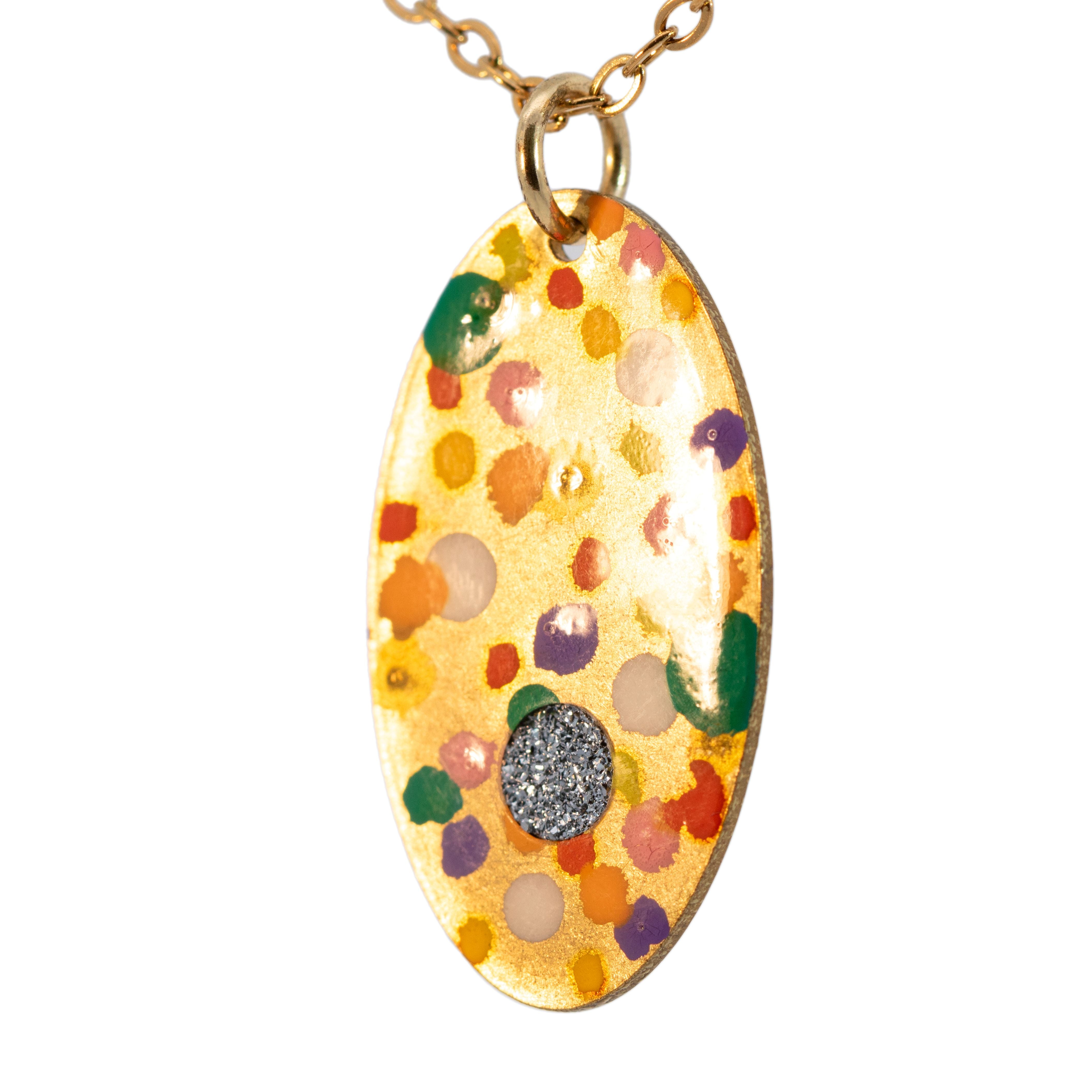 Emaille Anhänger "Enamel Egg"