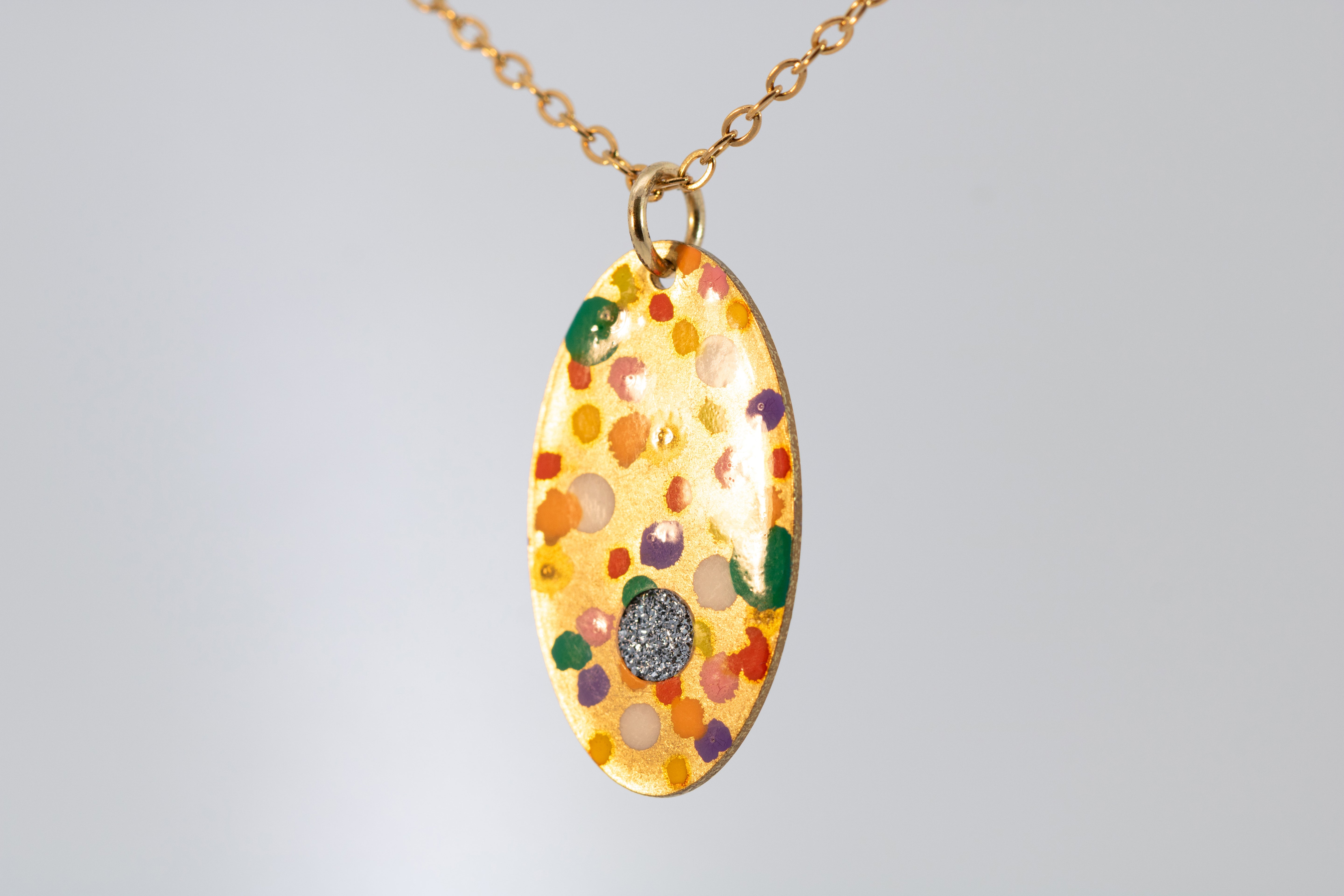 Emaille Anhänger "Enamel Egg"