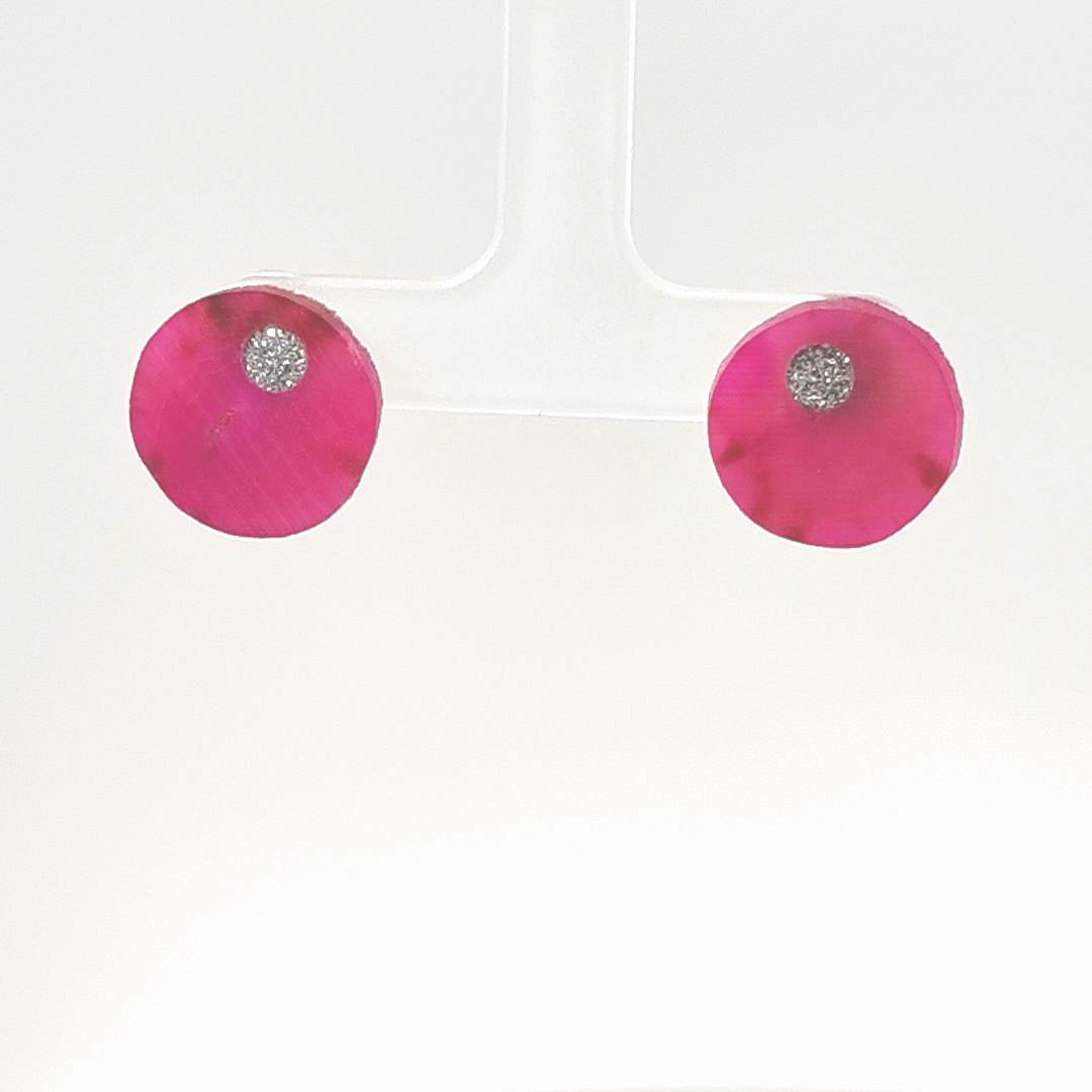 Ohrringe "Brombeere"