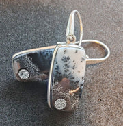 Ohrringe "Frozen Ink"