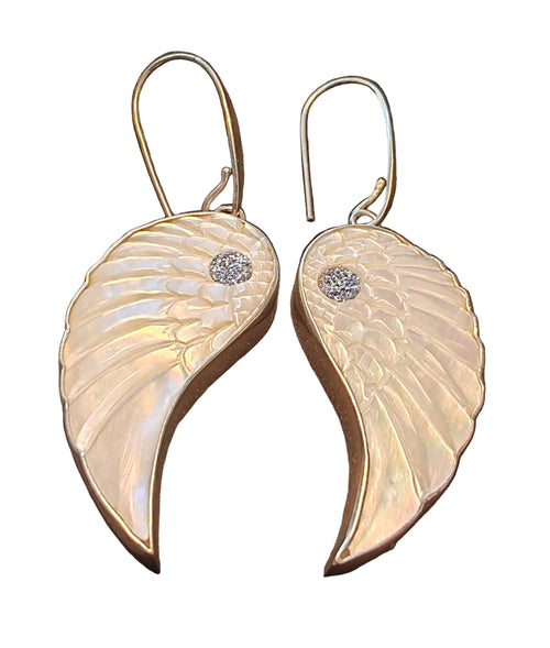 Earrings "Guardian Wings"