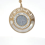 Ohrringe "Osmium Perlmutt"