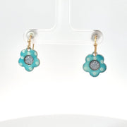 Emaille Ohrringe "Spring Flower"