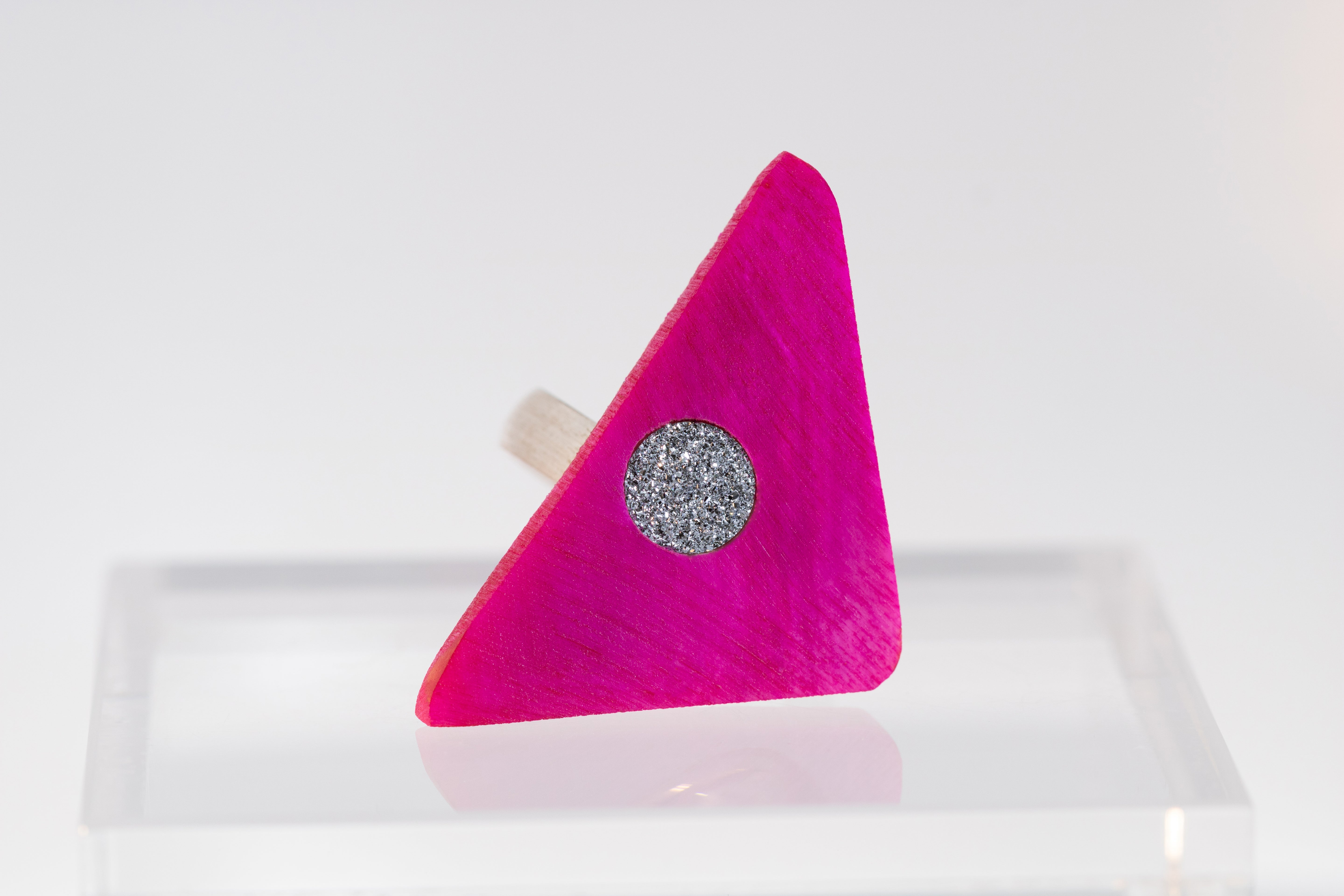 Ring "Pink Triangle"