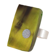 Ring "Seven Green"