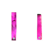 Ohrringe "thin line pink"